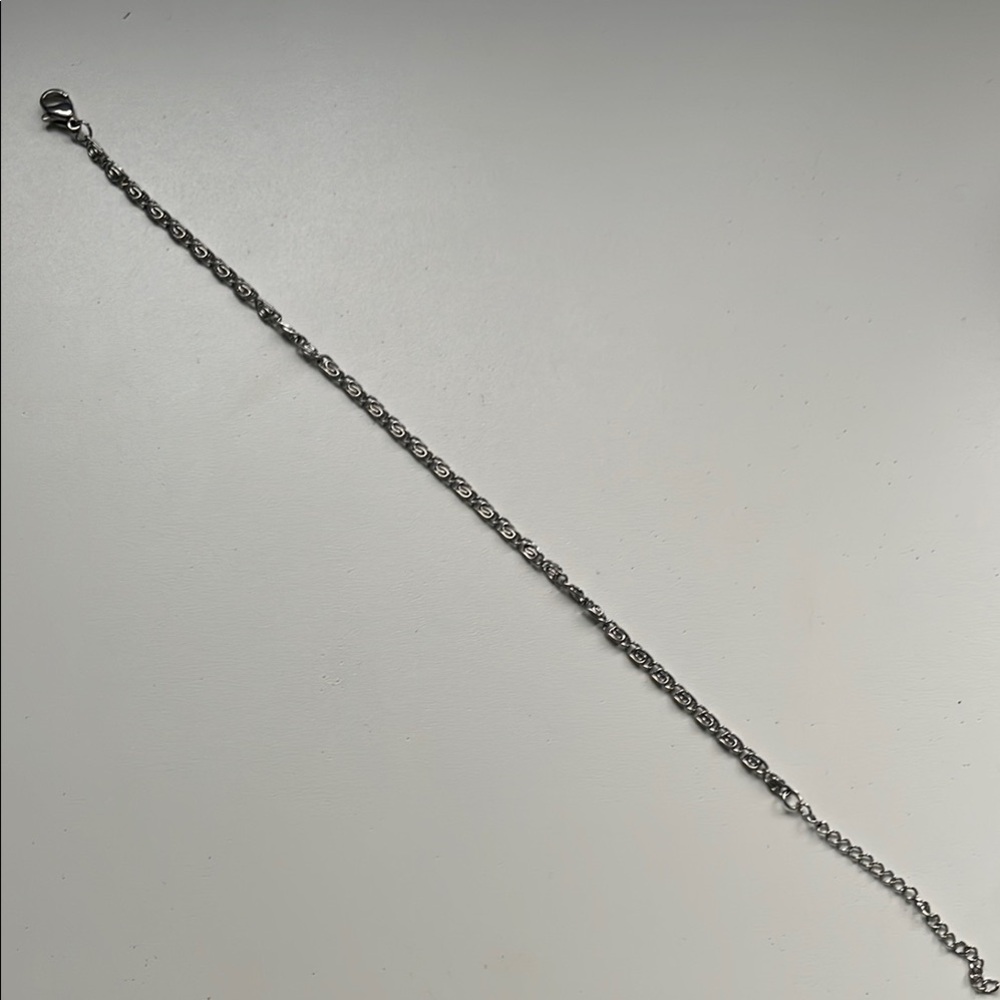 Stainless steel anklet/bracelet
